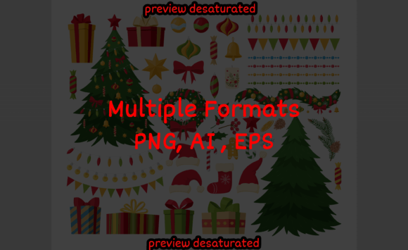 Christmas Background with Elements Trees: A Review of Festive Illustrations