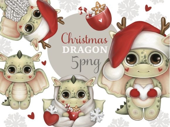 Christmas Dragon Review: A Festive Illustrations Asset for Modern Brands