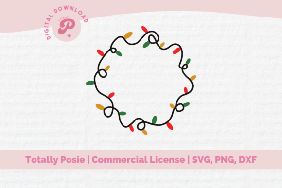 Christmas Tree Lights SVG
